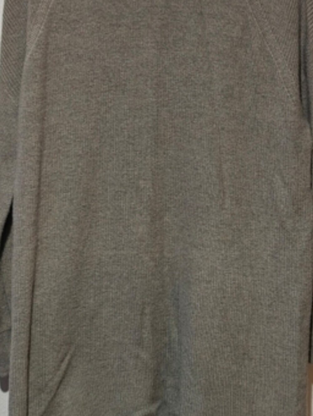 Gap gray long sweater extra small thin